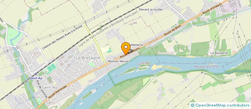 localisation de l'entreprise MONSIEUR ANTHONY MERANDON à SAINT-AY