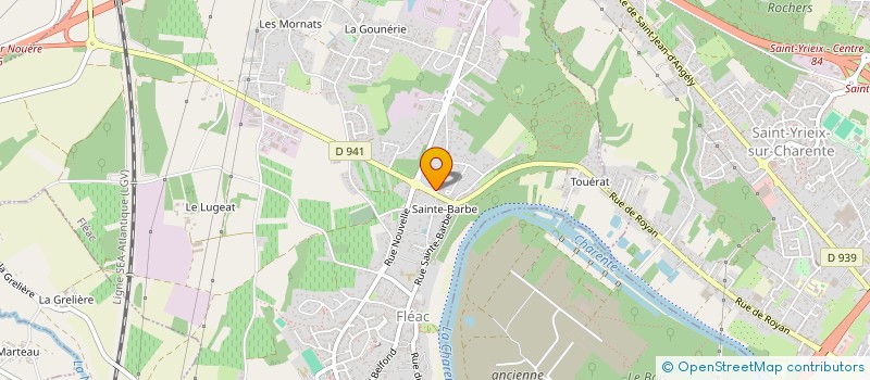 localisation de l'entreprise MONSIEUR ANTHONY MERCIER à FLEAC