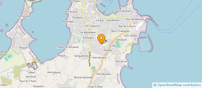 localisation de l'entreprise MONSIEUR ANTHONY MERRIEN  ROSCOFF