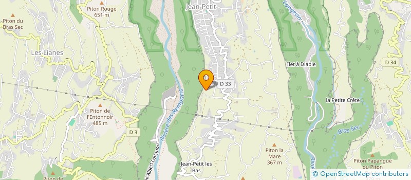 localisation de l'entreprise MONSIEUR ANTHONY METHO  SAINT-JOSEPH