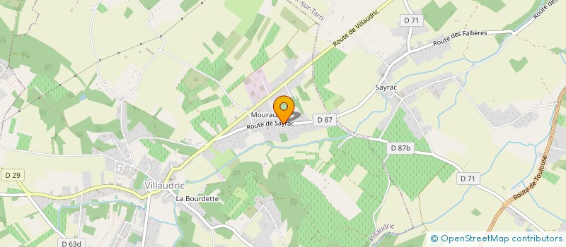 localisation de l'entreprise MONSIEUR ANTHONY METRAS  FRONTON