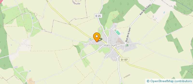 localisation de l'entreprise MONSIEUR ANTHONY MEUNIER  HARCOURT