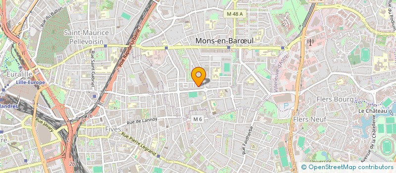 localisation de l'entreprise MONSIEUR ANTHONY MEUWS  MONS-EN-BARUL