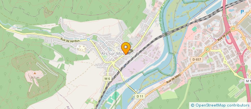 localisation de l'entreprise MONSIEUR ANTHONY MEYER  ARS-SUR-MOSELLE