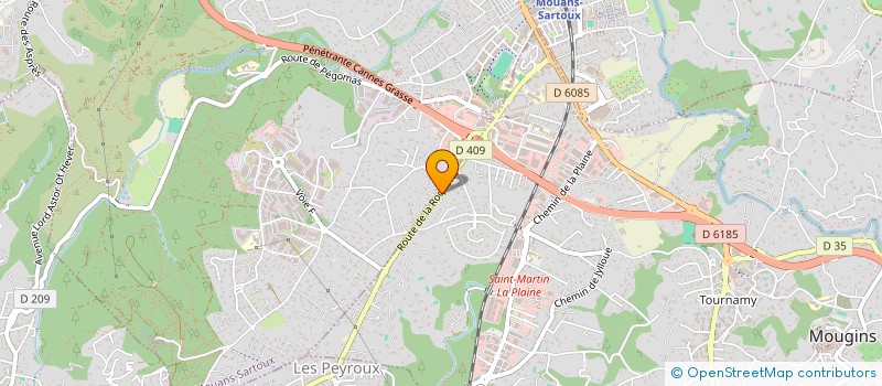localisation de l'entreprise MONSIEUR ANTHONY MICELI à MOUGINS