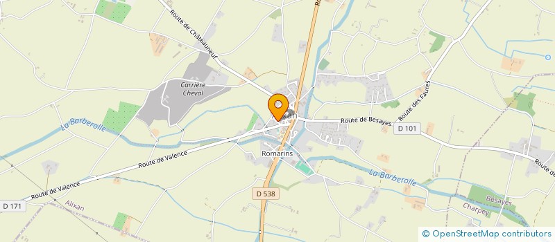 localisation de l'entreprise MONSIEUR ANTHONY MICHEZ  ALIXAN