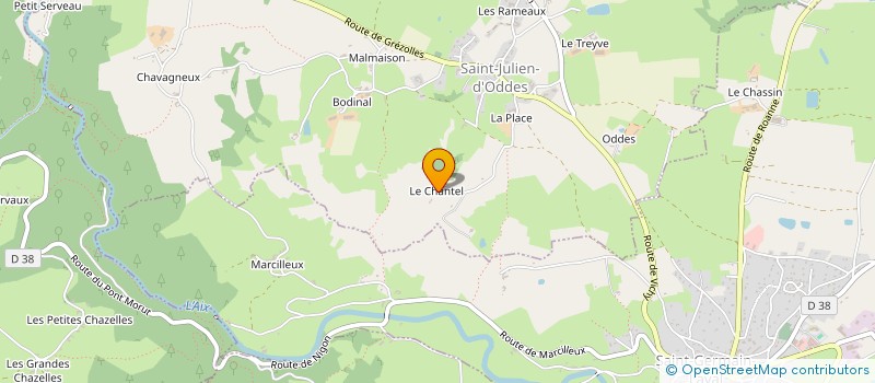 localisation de l'entreprise MONSIEUR ANTHONY MIGNERY à SAINT-JULIEN-D'ODDES