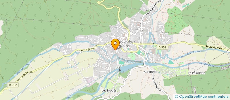 localisation de l'entreprise MONSIEUR ANTHONY MIGNOT à GREOUX-LES-BAINS