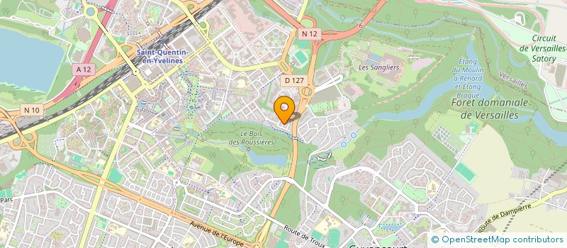 localisation de l'entreprise MONSIEUR ANTHONY MIGUET  GUYANCOURT