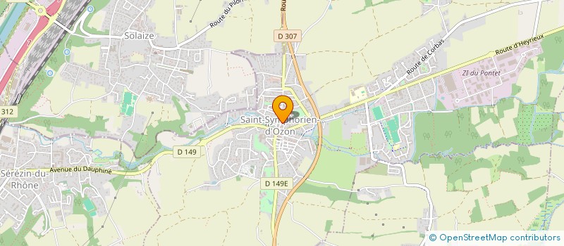 localisation de l'entreprise MONSIEUR ANTHONY MILHAUD  TERNAY