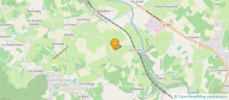 localisation de l'entreprise MONSIEUR ANTHONY MILLE à SAINT-ROMAIN-DE-POPEY