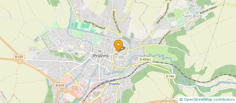 localisation de l'entreprise MONSIEUR ANTHONY MISTOCO  PROVINS