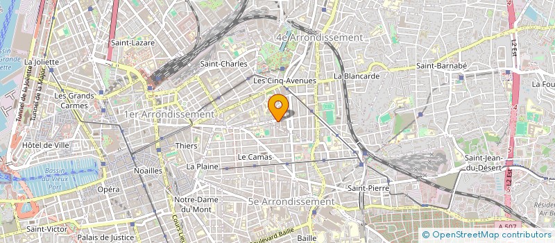 localisation de l'entreprise MONSIEUR ANTHONY MOATTI à MARSEILLE