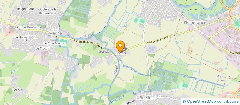 localisation de l'entreprise MONSIEUR ANTHONY MOINDRON  NIORT