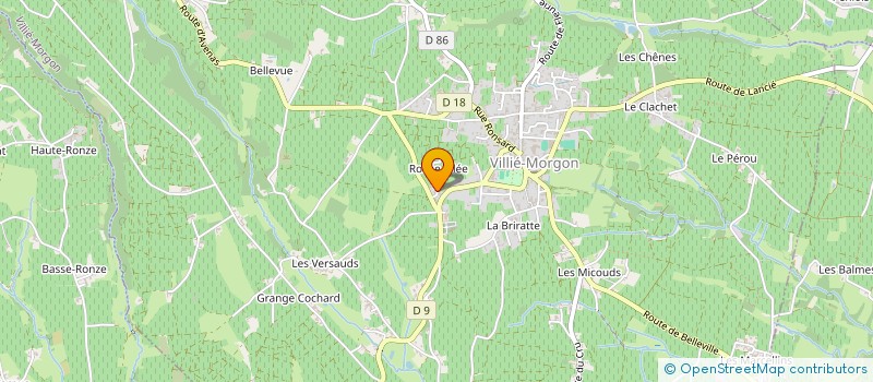 localisation de l'entreprise MONSIEUR ANTHONY MOLARD à VILLIE-MORGON