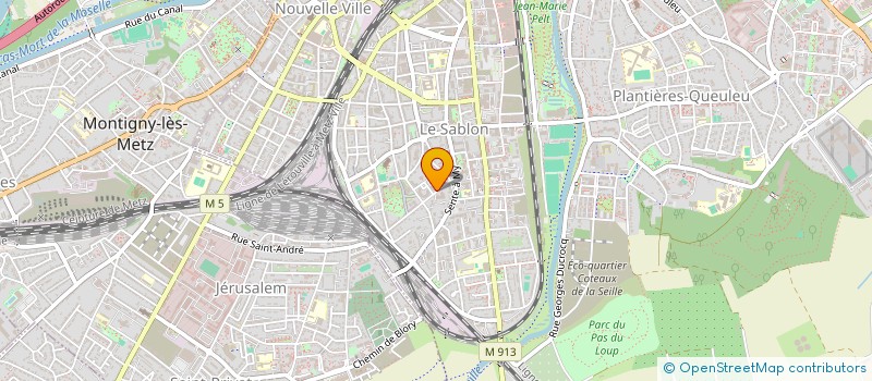 localisation de l'entreprise MONSIEUR ANTHONY MOLINARI  METZ