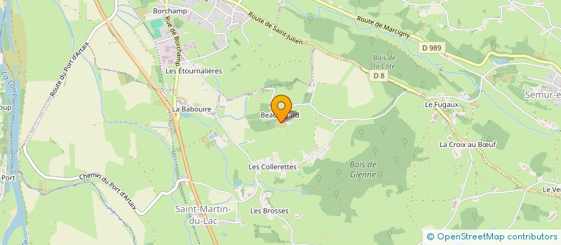 localisation de l'entreprise MONSIEUR ANTHONY MOMMESSIN  VARENNE-L ARCONCE