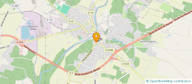 localisation de l'entreprise MONSIEUR ANTHONY MONALES  TARTAS