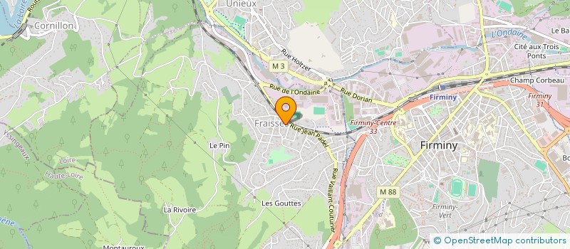 localisation de l'entreprise MONSIEUR ANTHONY MONNIER  FRAISSES