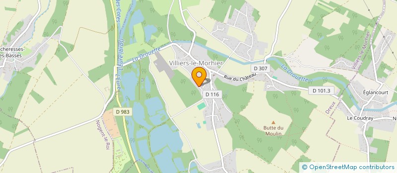 localisation de l'entreprise MONSIEUR ANTHONY MONSANGLANT à VILLIERS-LE-MORHIER