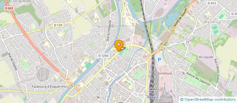 localisation de l'entreprise MONSIEUR ANTHONY MONTALAT  DOUAI