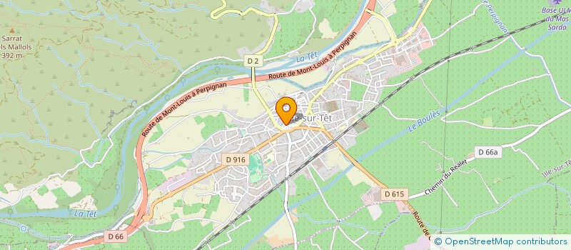 localisation de l'entreprise MONSIEUR ANTHONY MONTARDY  ILLE-SUR-TET