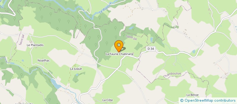 localisation de l'entreprise MONSIEUR ANTHONY MONTEIL  SAINT-JAL