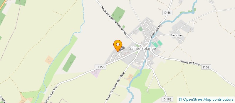 localisation de l'entreprise MONSIEUR ANTHONY MONTOIS  SAINTE-SOLANGE