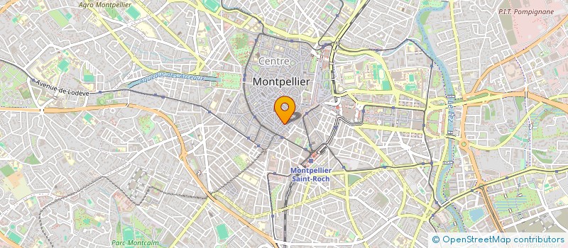 localisation de l'entreprise MONSIEUR ANTHONY MORAL à MONTPELLIER
