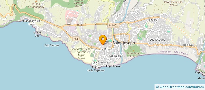 localisation de l'entreprise MONSIEUR ANTHONY MOREL à SAINT-JOSEPH