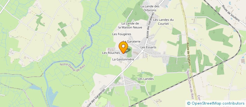 localisation de l'entreprise MONSIEUR ANTHONY MORIN à NOTRE-DAME-DE-RIEZ