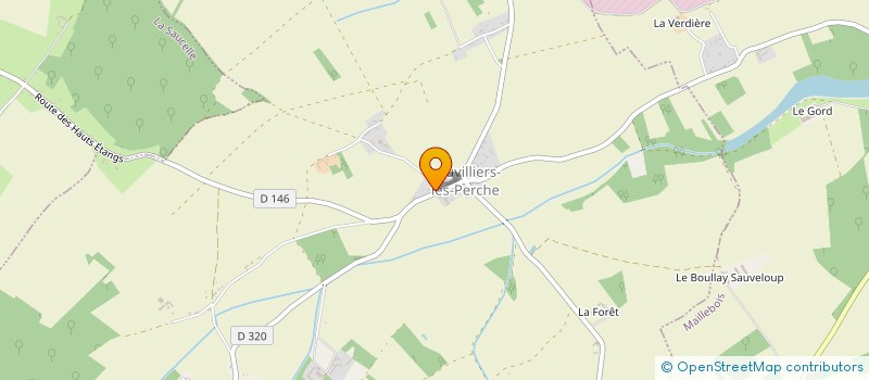 localisation de l'entreprise MONSIEUR ANTHONY MORIN à LOUVILLIERS-LES-PERCHE