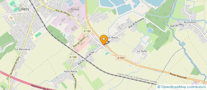 localisation de l'entreprise MONSIEUR ANTHONY MORTREUX  LILLERS