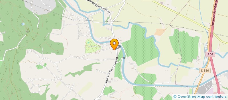 localisation de l'entreprise MONSIEUR ANTHONY MOSA  LE PUY-SAINTE-REPARADE