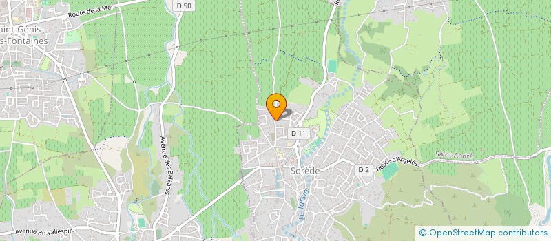 localisation de l'entreprise MONSIEUR ANTHONY MOTA  SOREDE