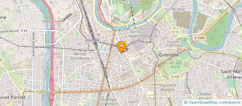 localisation de l'entreprise MONSIEUR ANTHONY MOUCHET à GRENOBLE