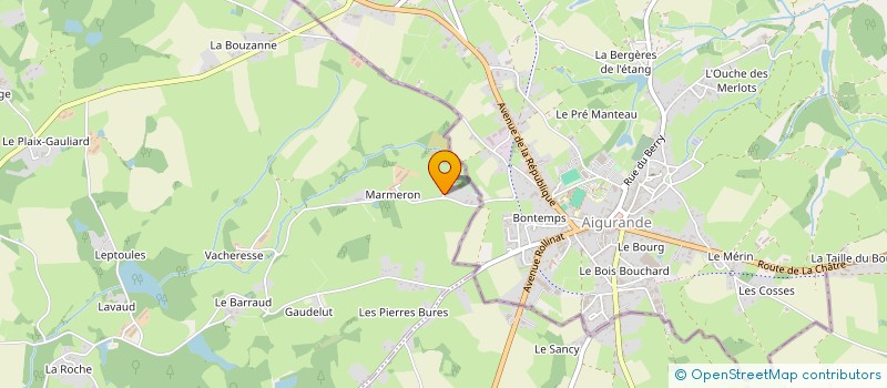 localisation de l'entreprise MONSIEUR ANTHONY MOULIN  MEASNES