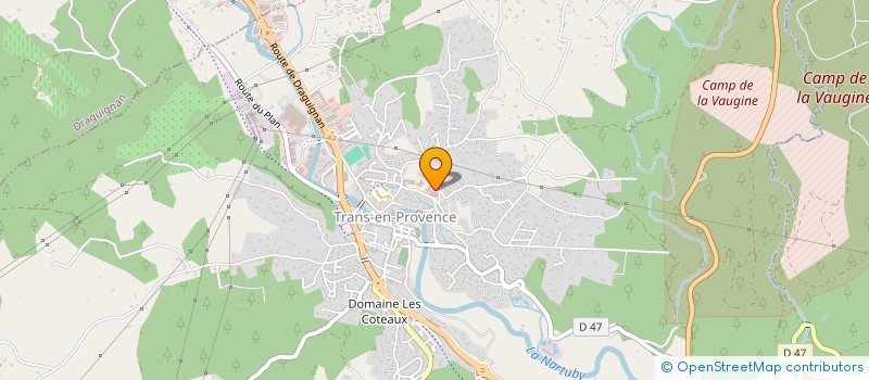 localisation de l'entreprise MONSIEUR ANTHONY MOUREAU à TRANS-EN-PROVENCE