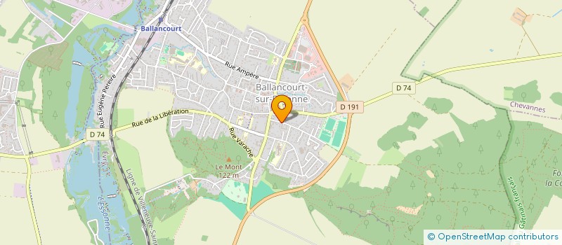 localisation de l'entreprise MONSIEUR ANTHONY MOURET  BALLANCOURT-SUR-ESSONNE