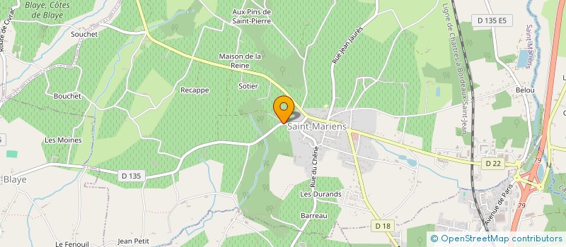 localisation de l'entreprise MONSIEUR ANTHONY MULLER  SAINT-MARIENS