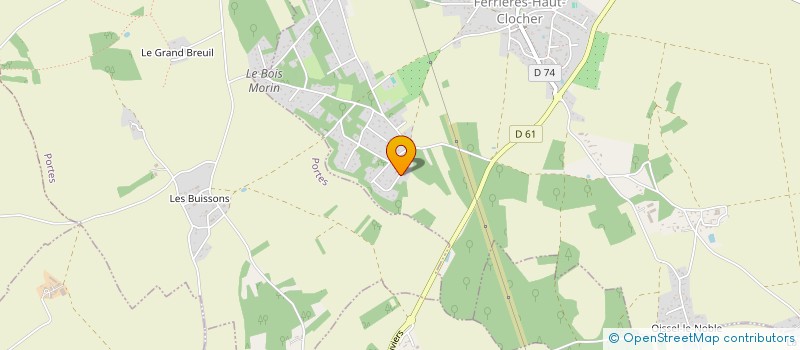 localisation de l'entreprise MONSIEUR ANTHONY MULOT  GLISOLLES