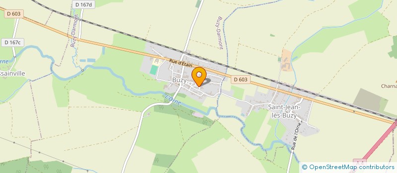 localisation de l'entreprise MONSIEUR ANTHONY MUNIER  BUZY-DARMONT