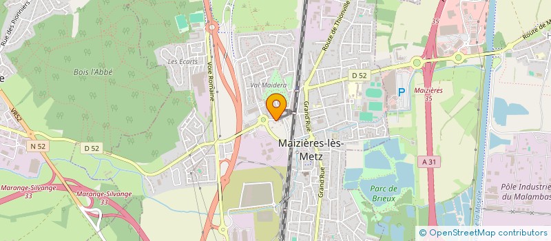 localisation de l'entreprise MONSIEUR ANTHONY NARDI  MAIZIERES-LES-METZ