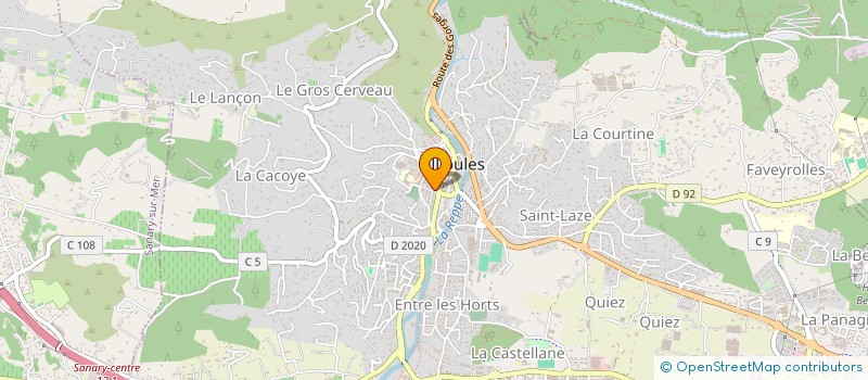 localisation de l'entreprise MONSIEUR ANTHONY NARI à OLLIOULES