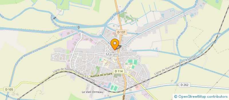 localisation de l'entreprise MONSIEUR ANTHONY NAUD  DOMPIERRE-SUR-MER