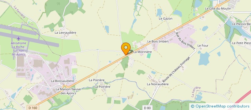 localisation de l'entreprise MONSIEUR ANTHONY NAULLEAU à FERRIERE (LA)