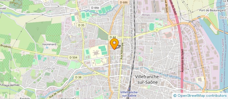 localisation de l'entreprise MONSIEUR ANTHONY NEGRI à VILLEFRANCHE-SUR-SAONE