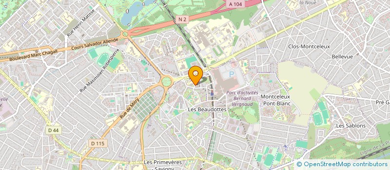 localisation de l'entreprise MONSIEUR ANTHONY NELLER à SEVRAN