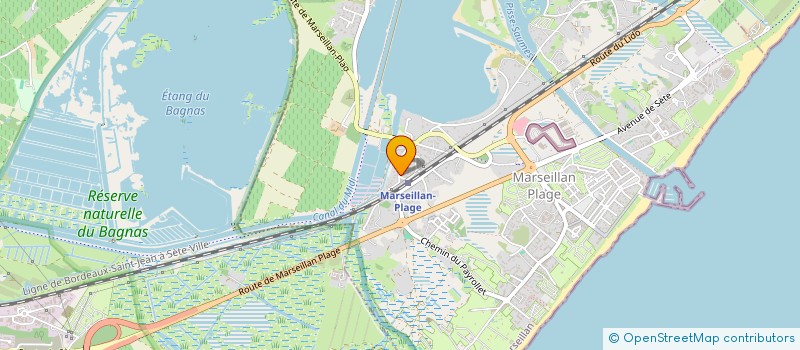 localisation de l'entreprise MONSIEUR ANTHONY NERIT à MARSEILLAN