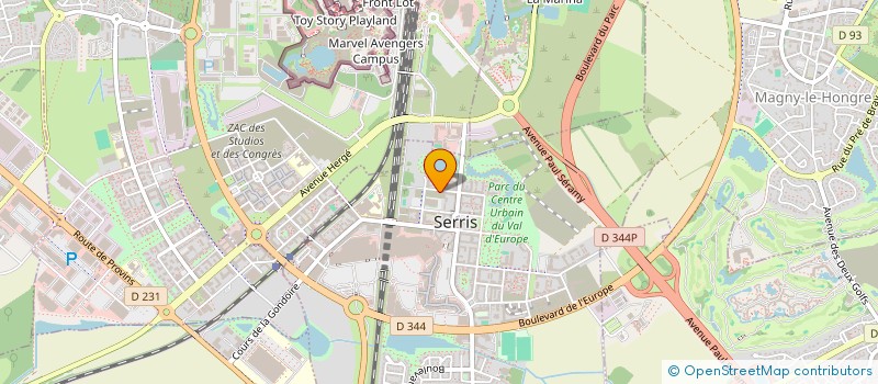 localisation de l'entreprise MONSIEUR ANTHONY NETZER  SERRIS